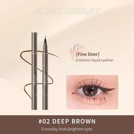 JUDYDOLL Slim Liquid Eyeliner 02 Deep Brown