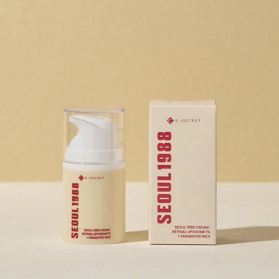 KSECRET Seoul 1988 Cream Retinal Liposome 1% +
Fermented Rice 50ml