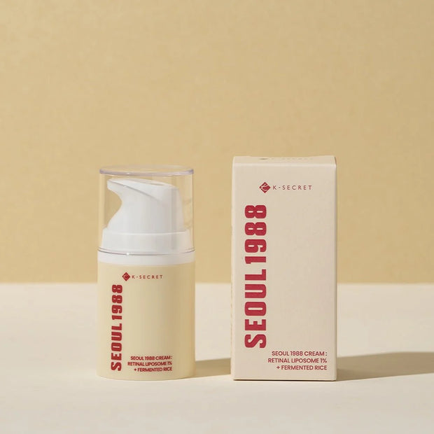 KSECRET Seoul 1988 Cream Retinal Liposome 1% +
Fermented Rice 50ml