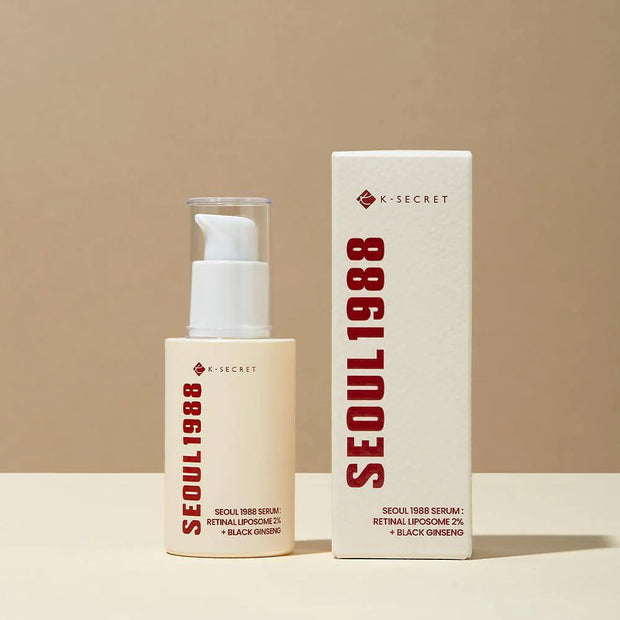 KSECRET Seoul 1988 Serum Retinal Liposome 2% +
Black Ginseng 30ml