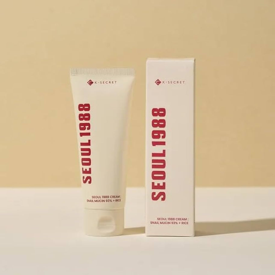 KSECRET Seoul 1988 Cream Snail Mucin 93% + Rice 100ml