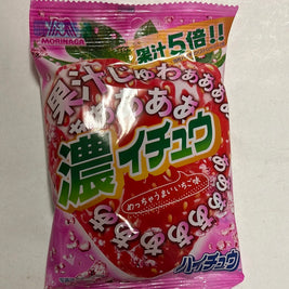 Bonbon mou aux fraises MORINAGA 32g