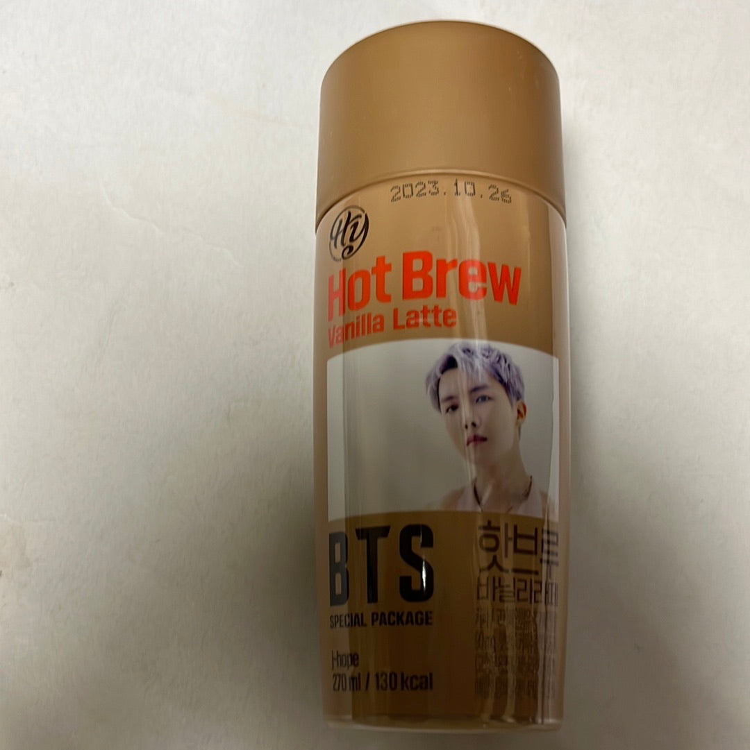 Latte vanille Hot Brew BTS 270ml