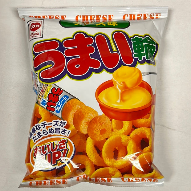 Chips à maïs japonais RISKA (saveur Fromage) 75g