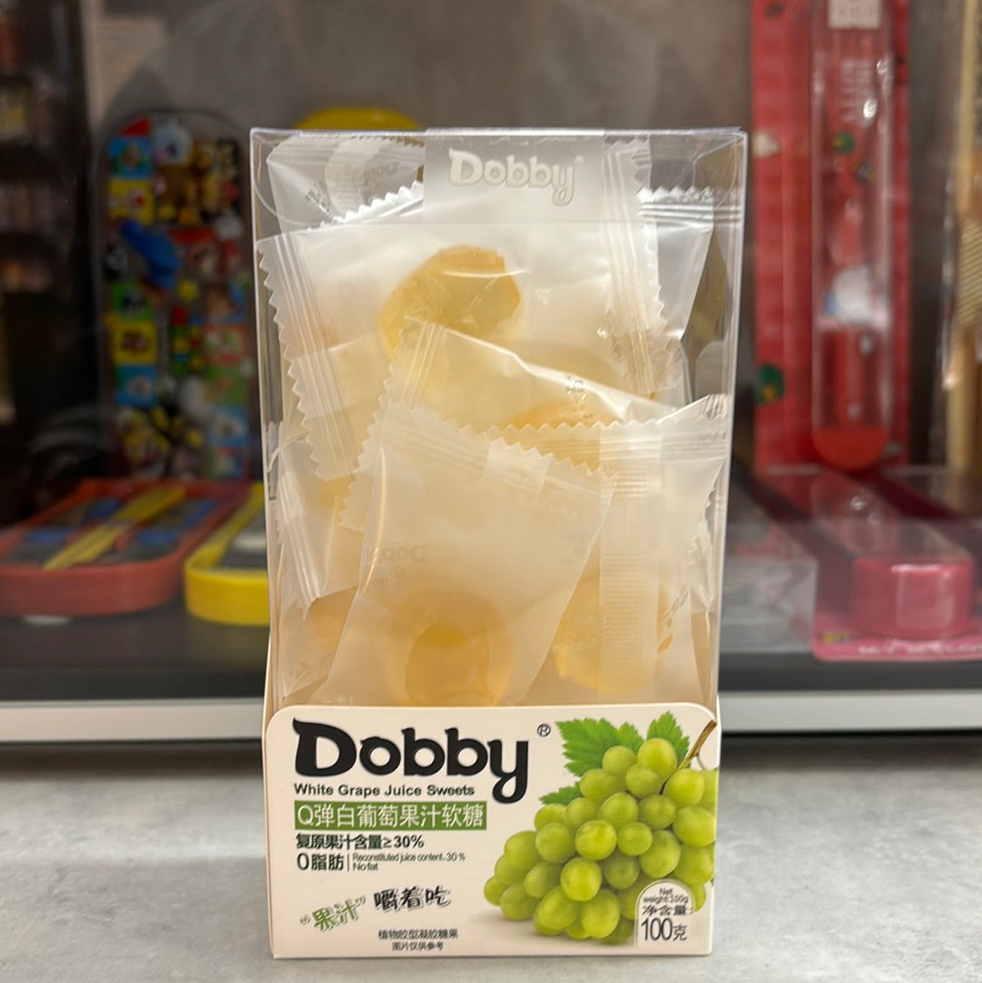 Bonbon gummie (saveur raisin vert) 100g