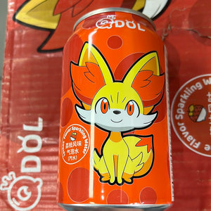 QDOL Pokemon saveur litchi 荔枝风味气泡水330mL