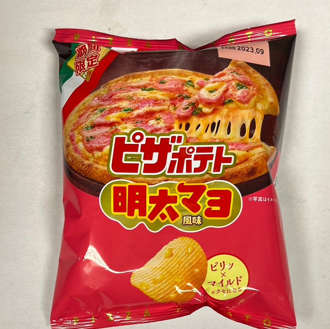 CALBEE chips (saveur pizza Mentai Mayo-Fu) 57g