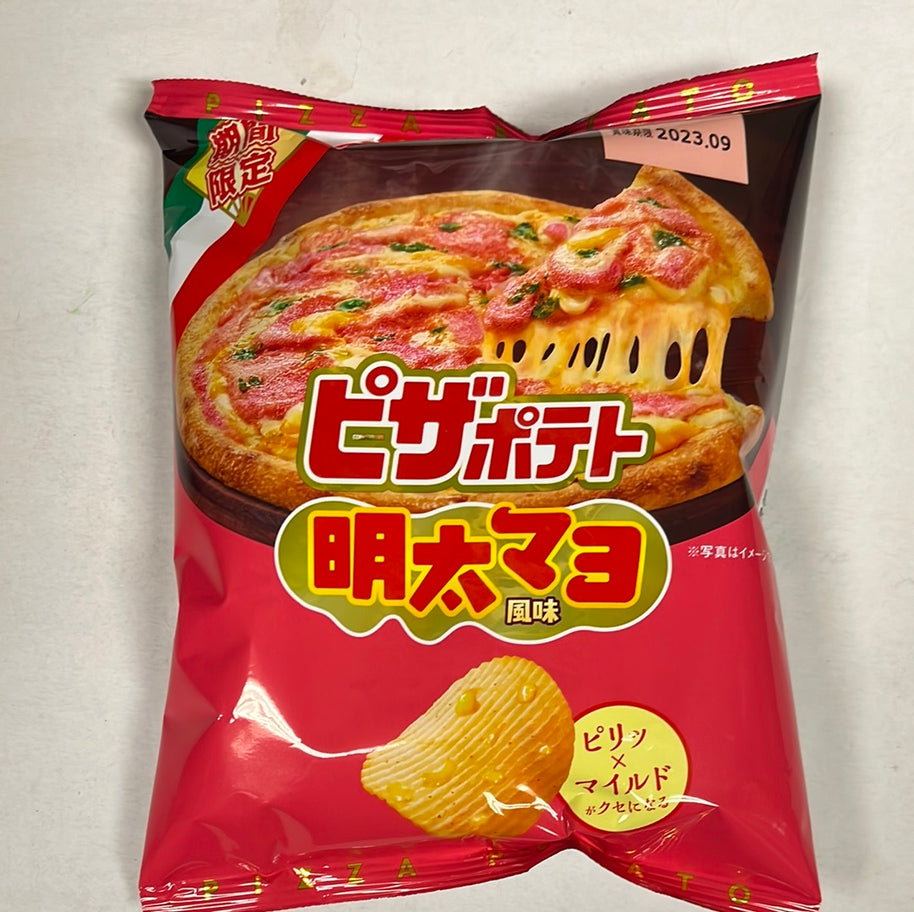 CALBEE chips (saveur pizza Mentai Mayo-Fu) 57g