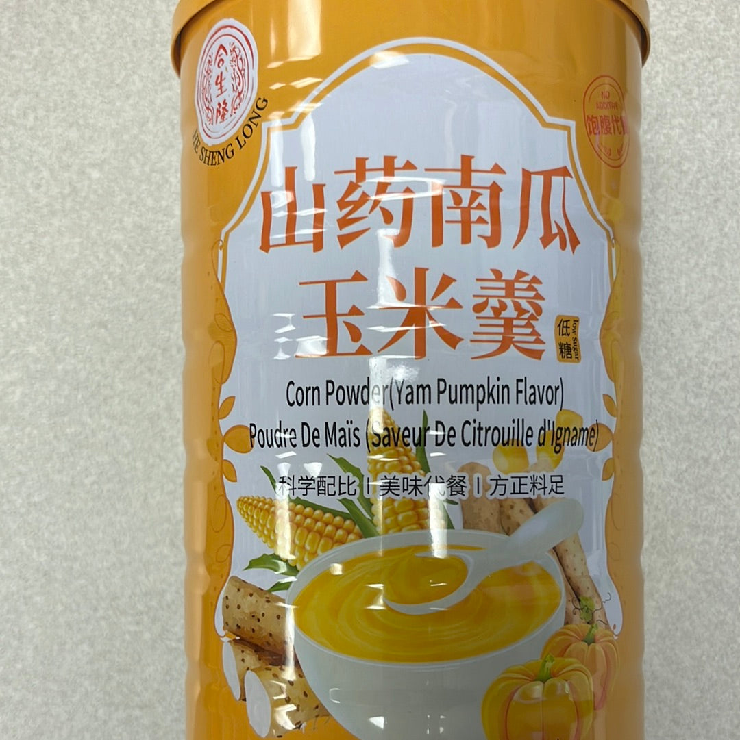 Poudre de maïs (saveur de citrouille et d’igname) 山药南瓜玉米羹 500g