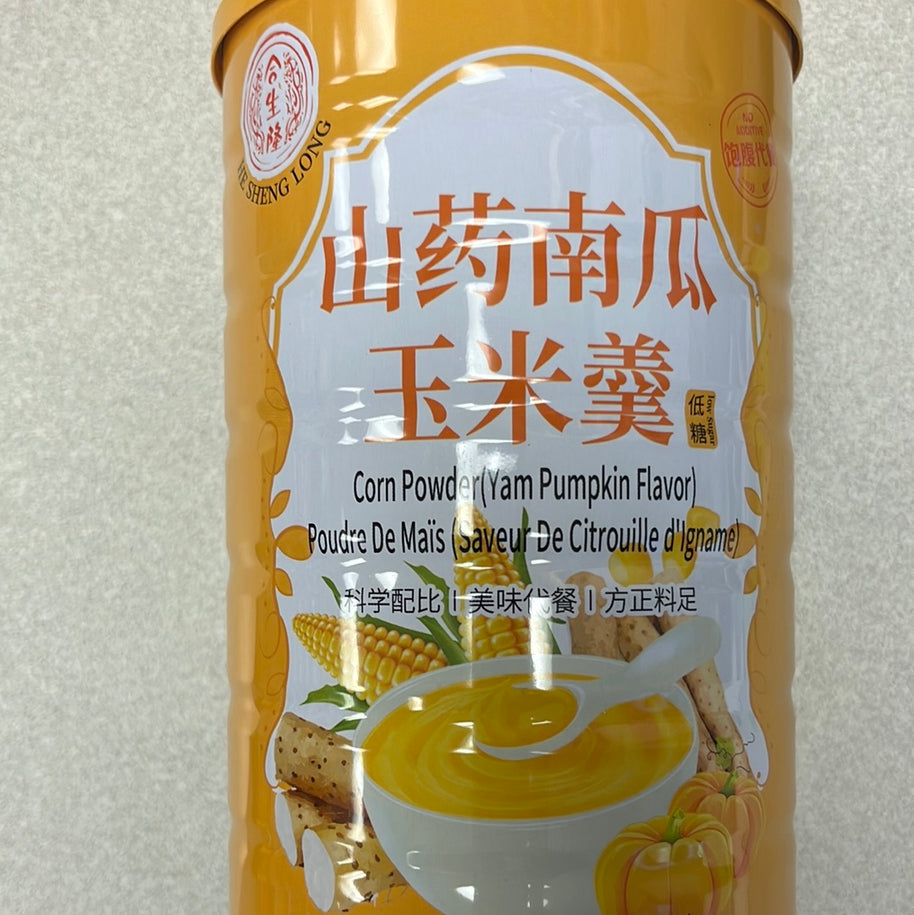Poudre de maïs (saveur de citrouille et d’igname) 山药南瓜玉米羹 500g