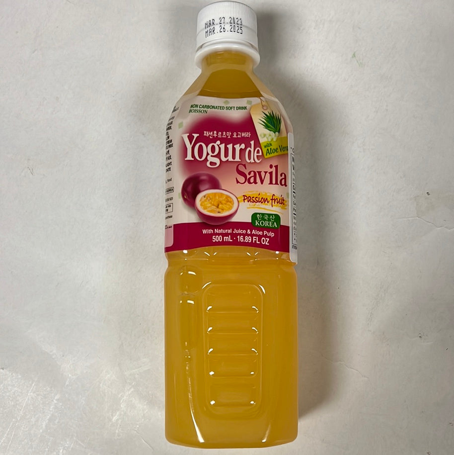 Boisson de Vera d’aloes (saveur de fruit de passion) WANG KOREA 500mL