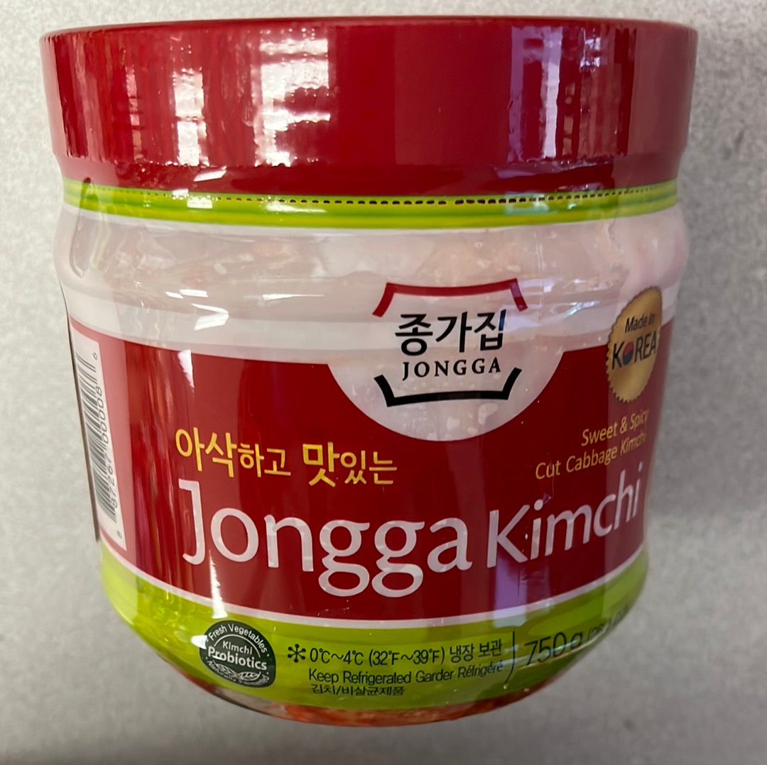 Kimchi coréen JONGGA 750g