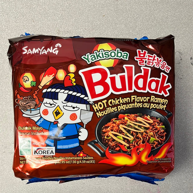 Nouilles piquantes style YAKISOBA SAMYANG BULDAK 日式炒面味火鸡面 130g