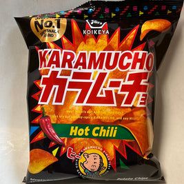 Chips au piment fort KARAMUCHO KOIKEYA 湖池屋 超辣薯片 54g