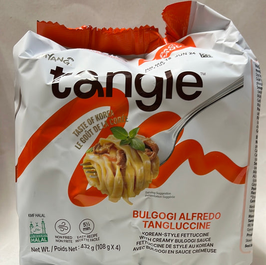 Nouilles🇰🇷 au Bulgogi en sauce crémeuse Tangle SAMYANG 108gx4