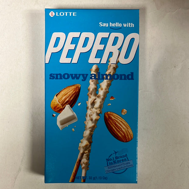 Pepero LOTTE (saveur Snowy almond)