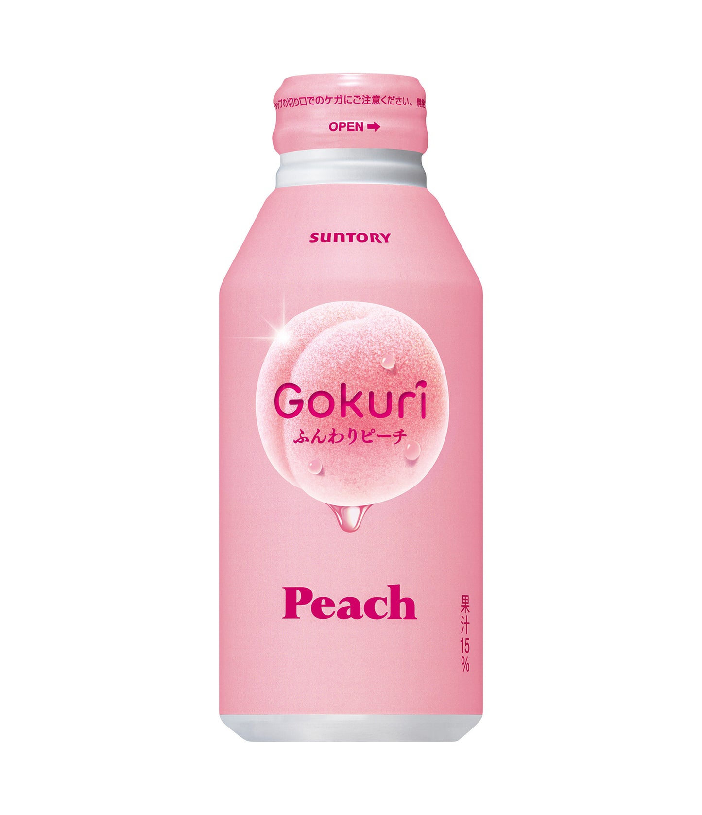 Jus à la pêche Gokuri SUNTORY 400g