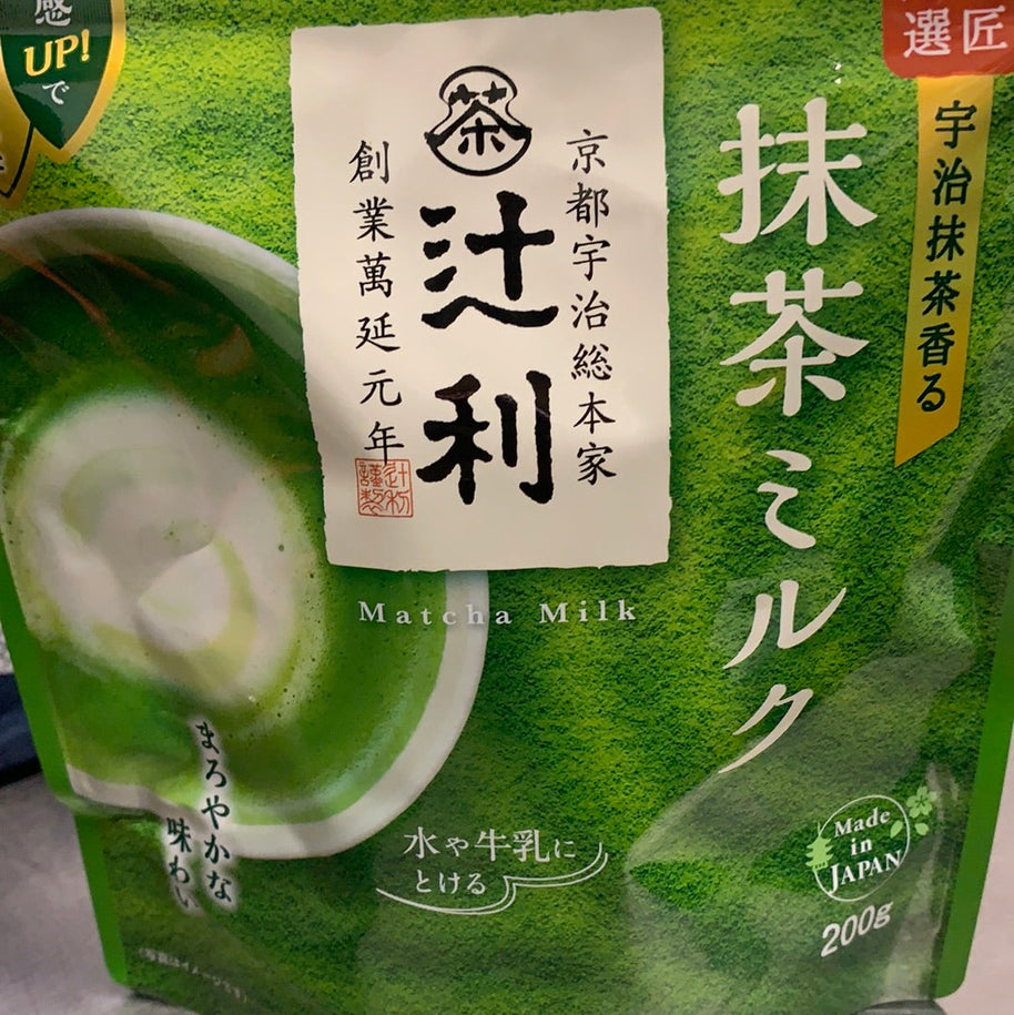 Poudre de matcha au lait du Japon 🇯🇵TSUJIRI 日本抹茶牛奶粉 190g