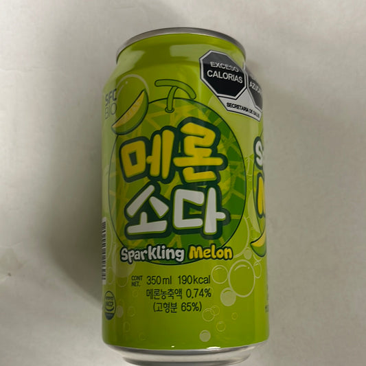 Boisson gazeuse coréenne au melon SFC BIO 350mL