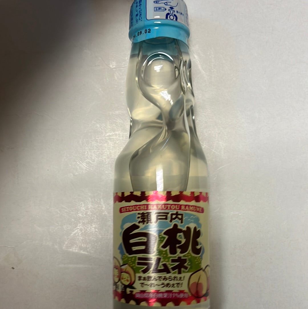 Ramuné japonais SAITO SETOUCHI (saveur pêche) 200mL