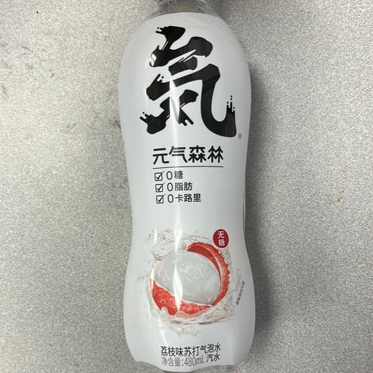 Boisson gazeuse(saveur litchi) YQSL元气森林 荔枝味汽水