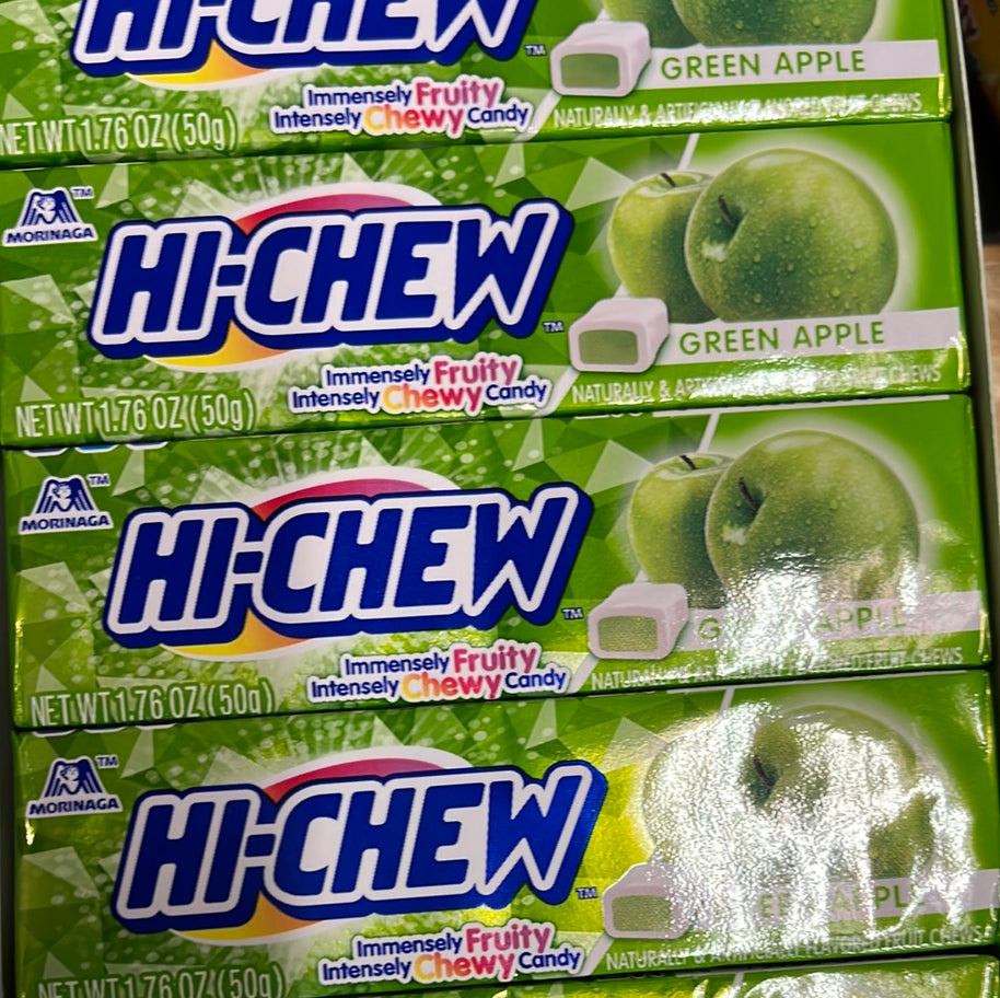 Hi-chew à la pomme verte 50g