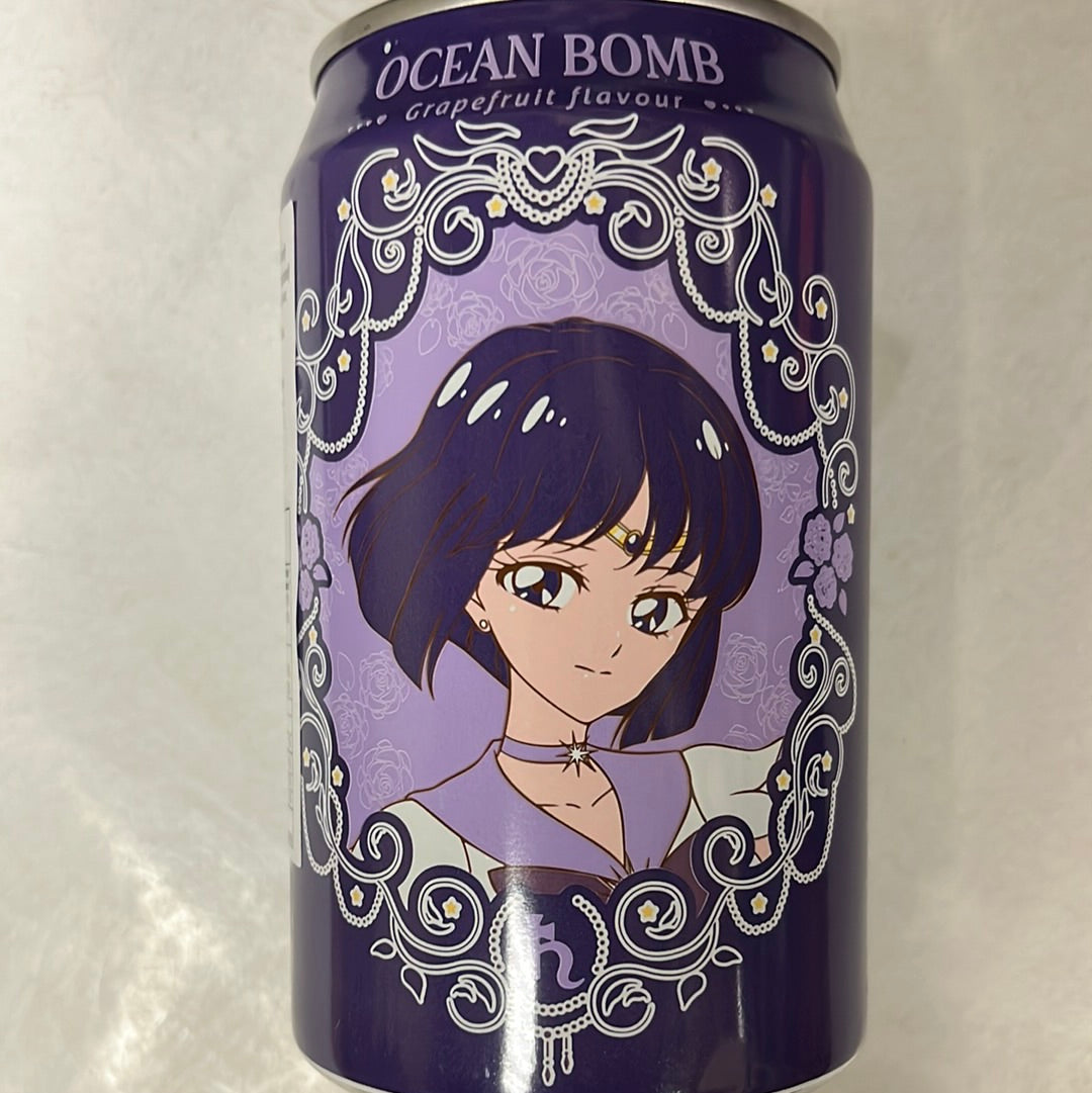 Sailor moon OCEAN BOMB (saveur pamplemousse) 美少女战士 葡萄柚味气泡水330mL