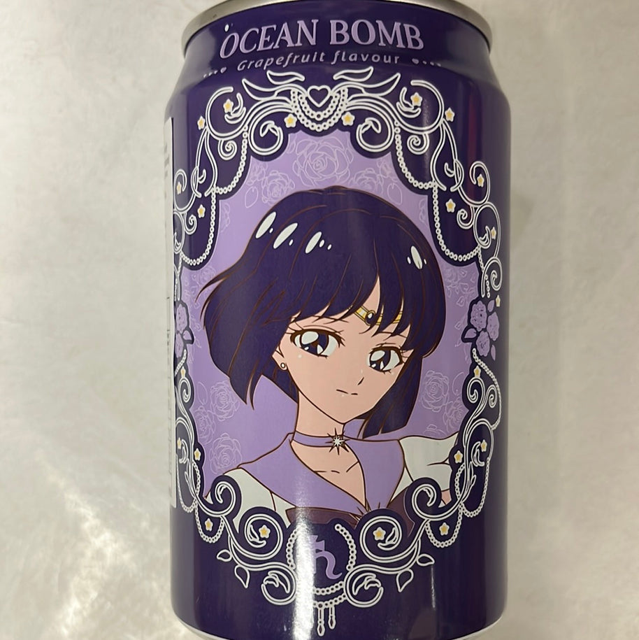 Sailor moon OCEAN BOMB (saveur pamplemousse) 美少女战士 葡萄柚味气泡水330mL