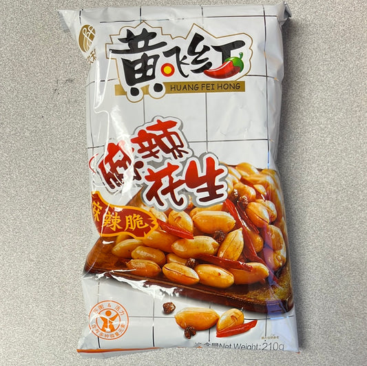 Cacahouète piquante HFH 黄飞红 麻辣花生210g
