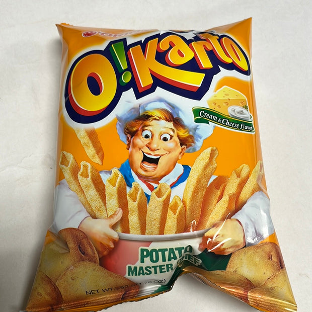 Chips O!Karto (saveur crème et fromage) 🇰🇷ORION 50g