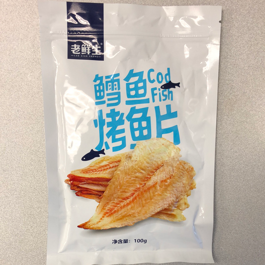 Tranche de morue séchée 老鲜生 鳕鱼 烤鱼片