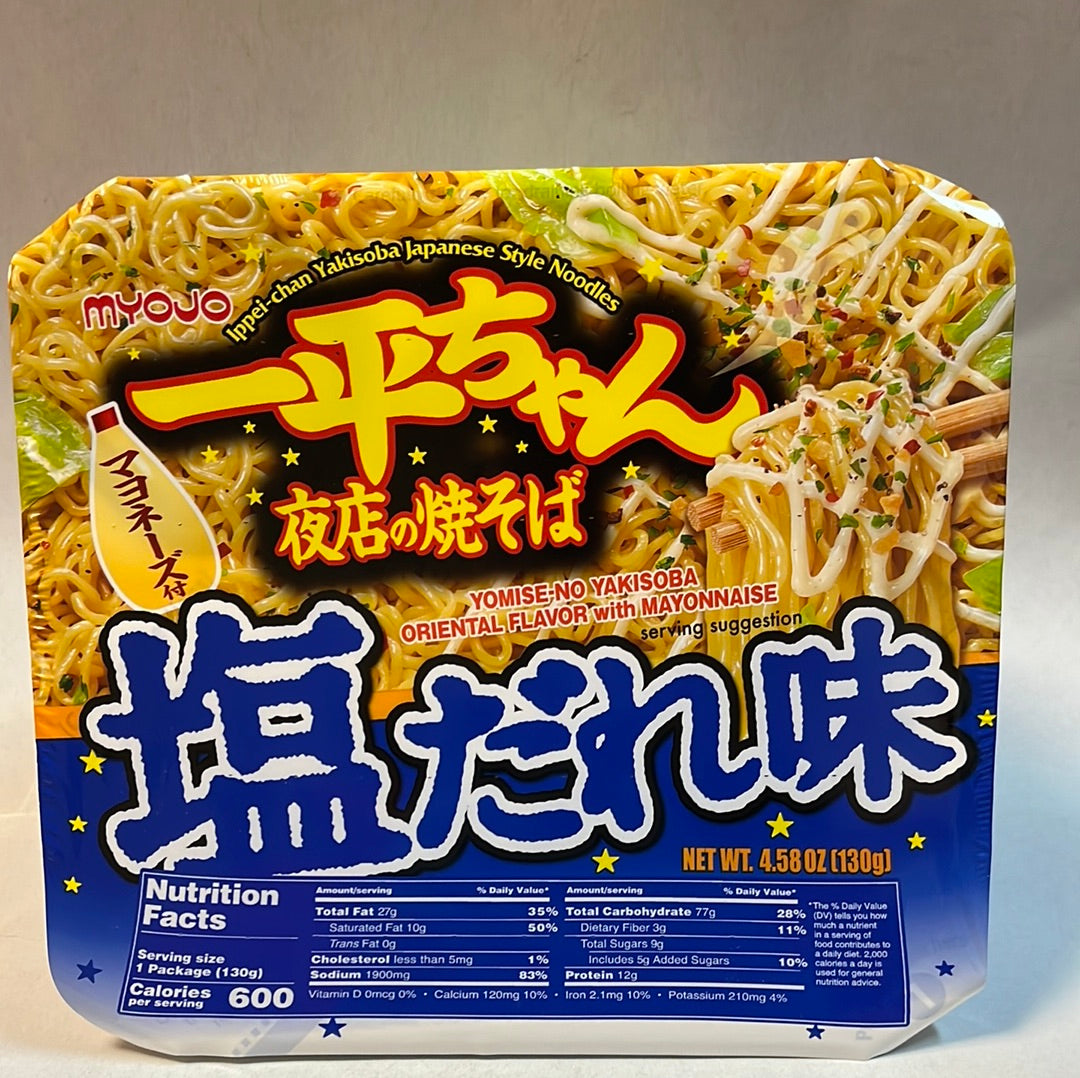 Nouille japonaise style Yakisoba SHIO MYOJO 130g