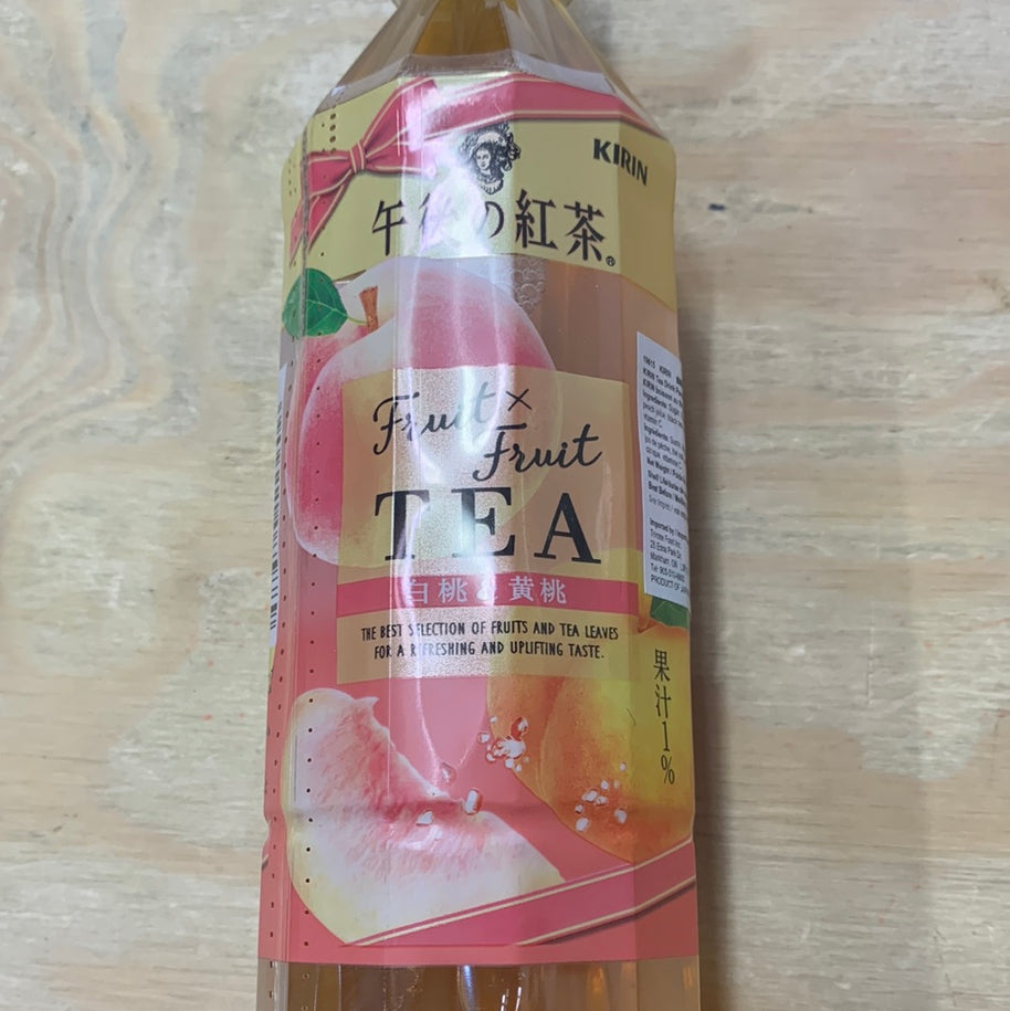 Thé à la pêche Kirin 午后红茶 白桃&黄桃