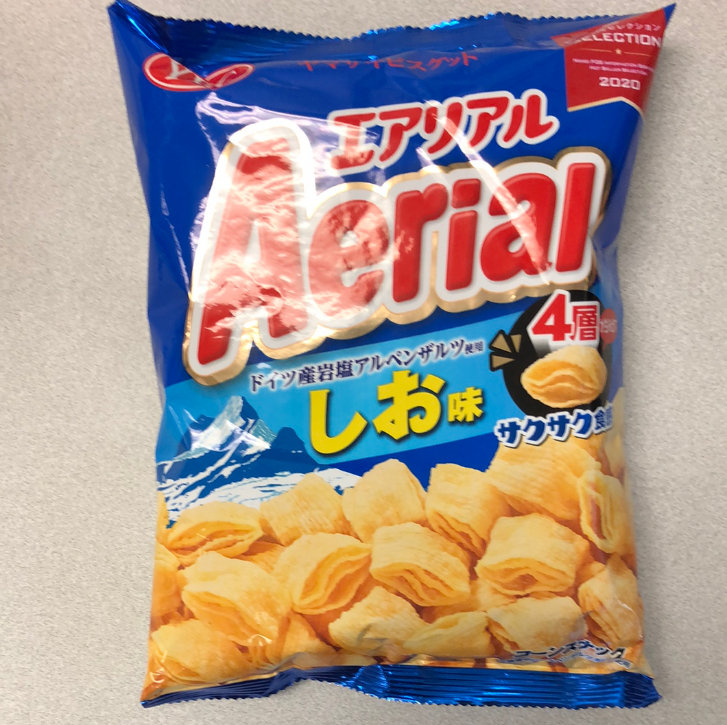 Chips à maïs japonais sel Aerial YBC 日本🇯🇵玉米片 75g 石板烧