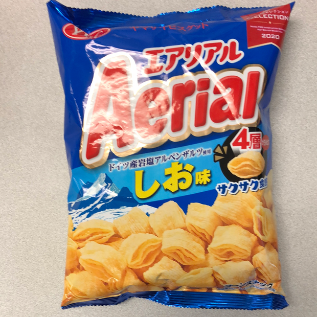 Chips à maïs japonais sel Aerial YBC 日本🇯🇵玉米片 75g 石板烧