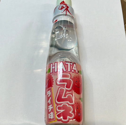 Ramuné japonais HATA (saveur litchi)日本波子汽水（荔枝味）