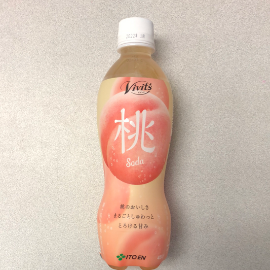 Boisson gazeuse(saveur pêche) 🇯🇵Vivit‘s 白桃味气泡水