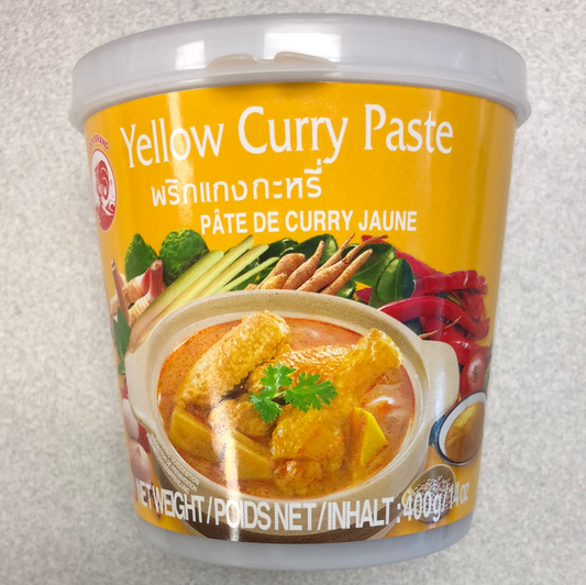 Pâte de curry jaune黄咖喱酱 400g cari