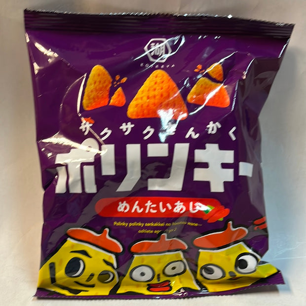 Chips de maïs POLINKY KOIKEYA 🇯🇵 湖池屋 明太味 粟米脆 60g