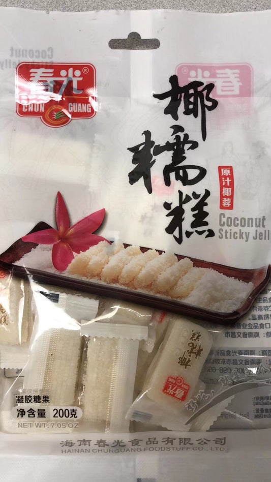 Bonbon jelly au coco 椰糯糕200g