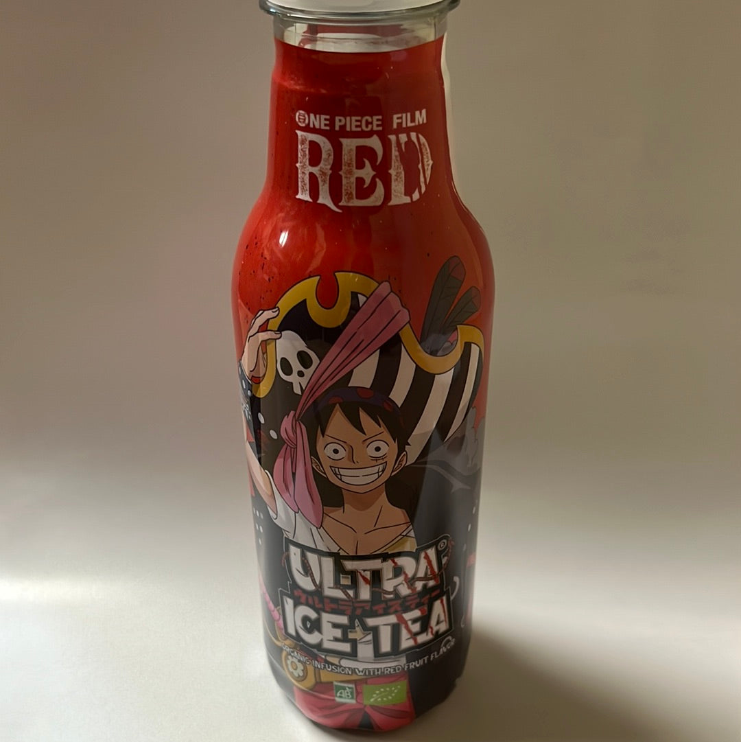 Thé glacé biologique au fruit rouge Luffy Red ONE PIECE 500mL