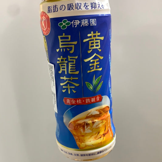 ITO EN thé oolong sans sucre 500mL 伊藤园 黄金乌龙茶