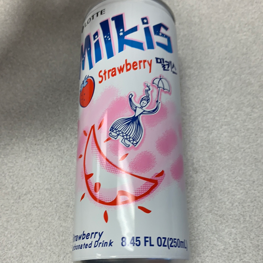 Milkis (saveur fraise) 草莓味Milkis饮料250mL