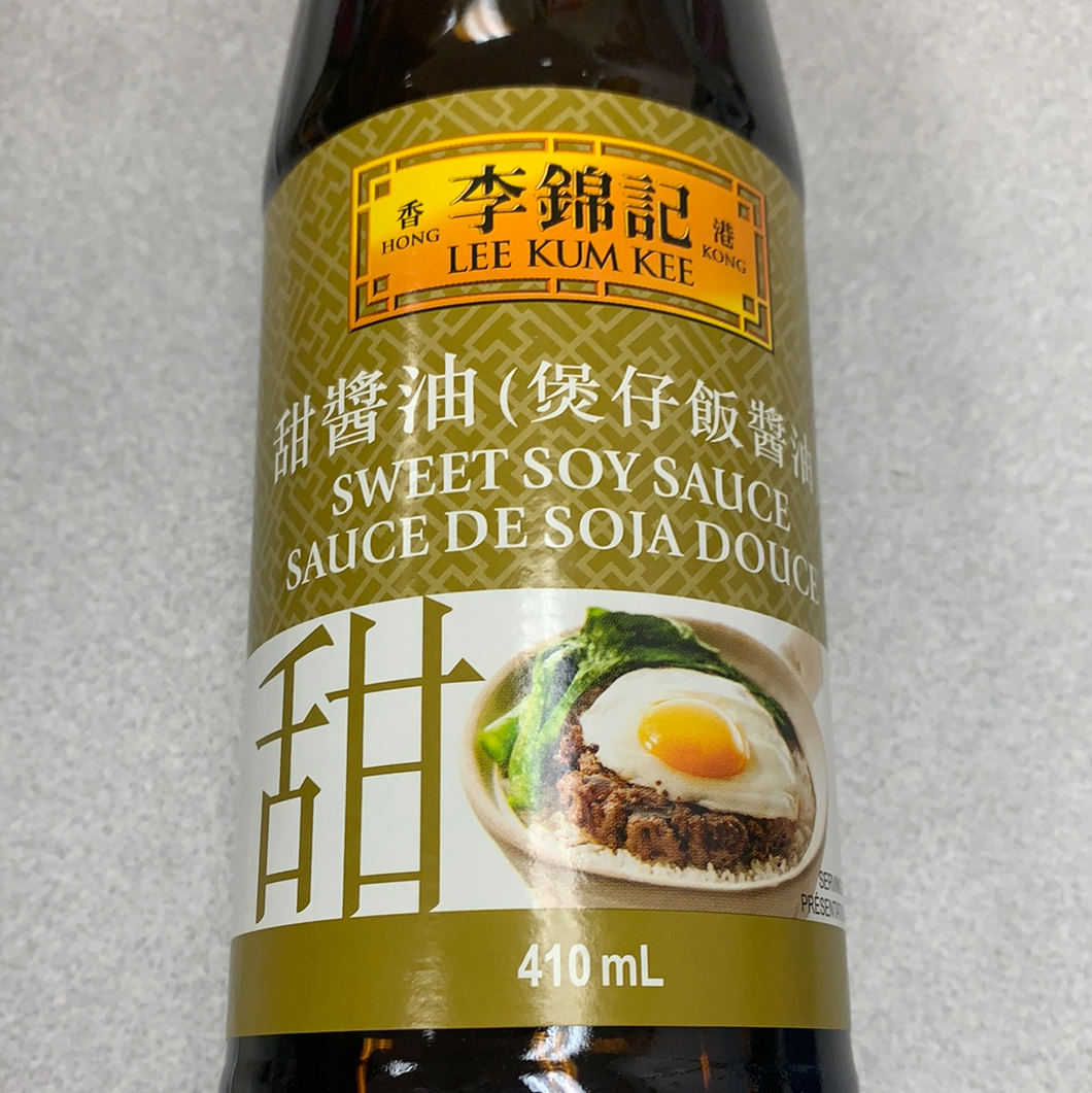 Sauce de soja douce LKK 李锦记 甜酱油（煲仔饭酱油）410mL