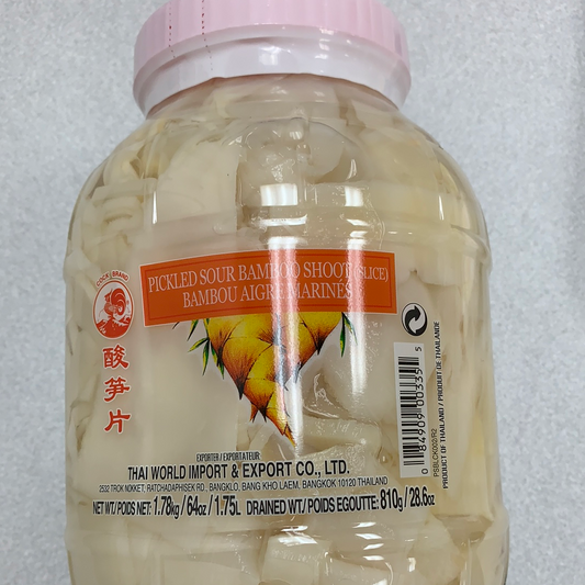 Bambou mariné 酸笋片 810g