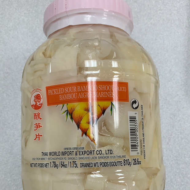 Bambou mariné 酸笋片 810g