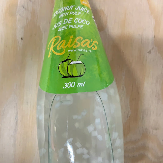 Jus de coco avec pulpe RAISA’S 300mL