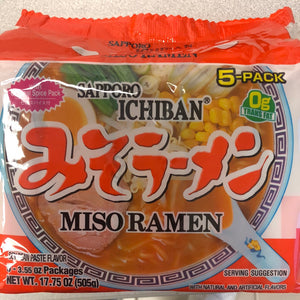 Nouilles instantanées à la japonaise(miso ramen) SAPPORO ICHIBAN