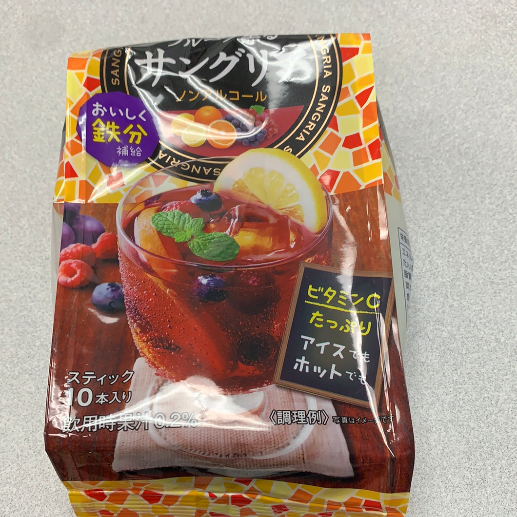 Poudre de boisson aux fruits japonais 日东红茶 果香清凉饮料