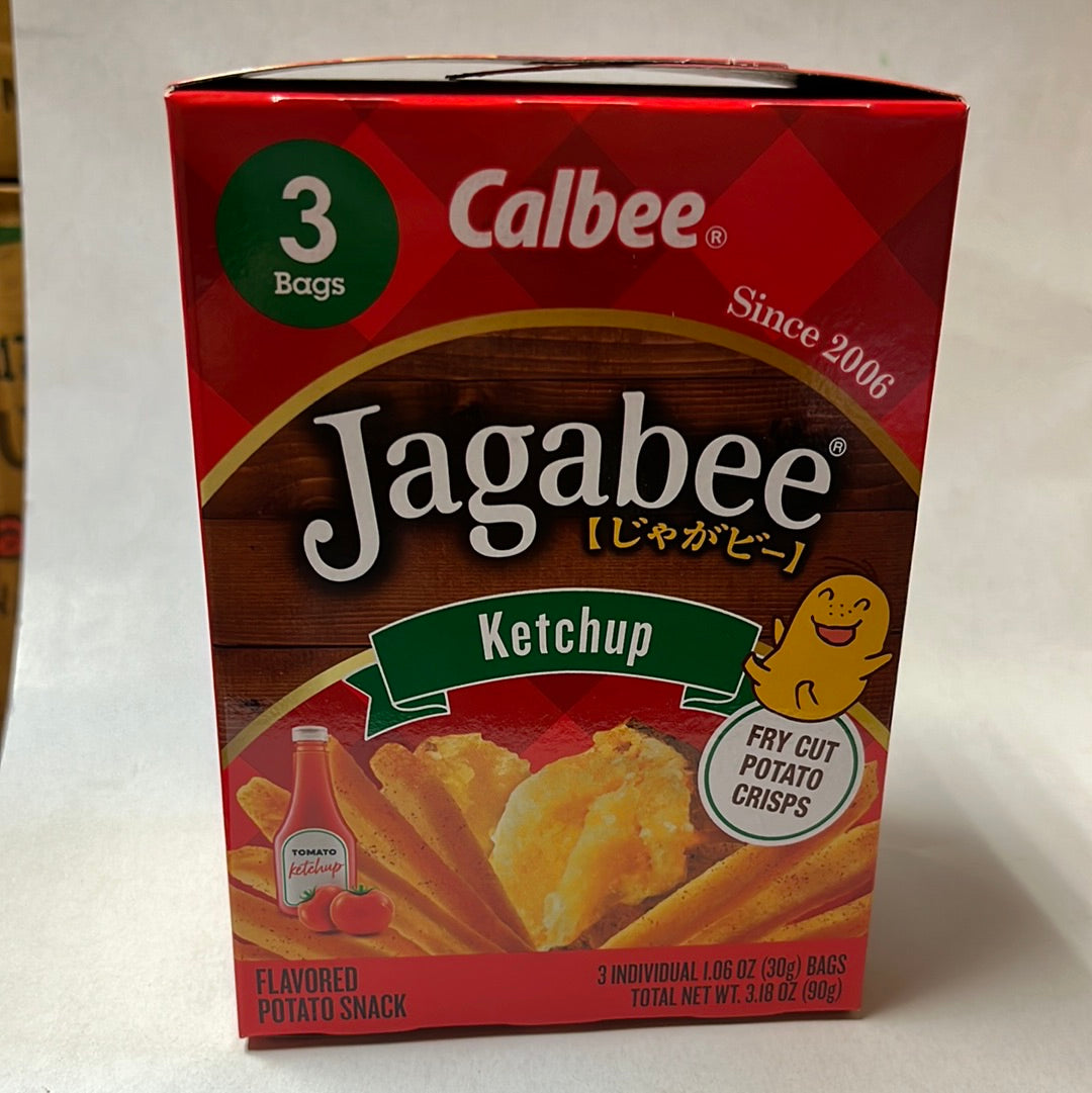 Jagabee (saveur ketchup) CALBEE 🇯🇵 90g